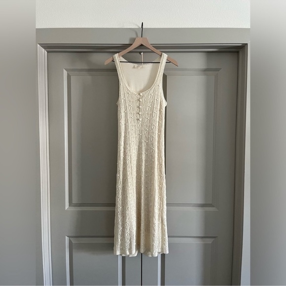 EUC Sézane Salma Dress in Cream - size M - Picture 10 of 10